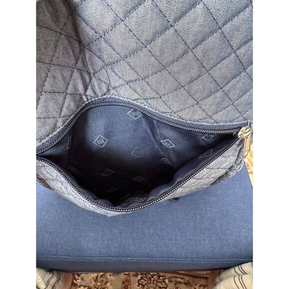 Vera Bradley Quilted Solid Color Back Pack Diaper Bag Computer Bag - Picture 5 of 8